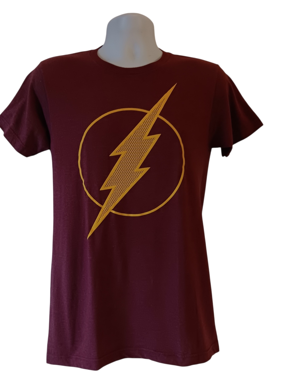 The Flash men's red short-sleeve graphic t-shirt size S